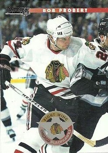 #8 Bob Probert - Chicago Blackhawks - 1996-97 Donruss Hockey