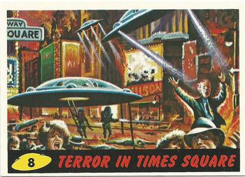 #8 Terror in Times Square - 1994 Topps Mars Attacks