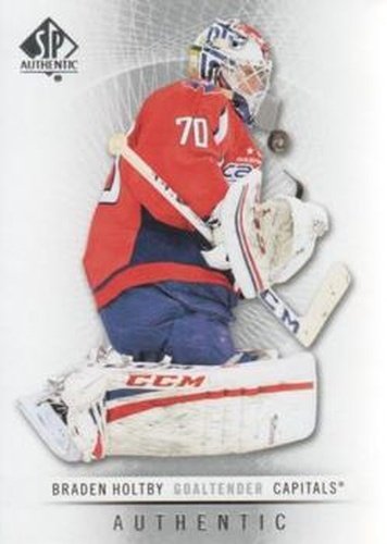 #8 Braden Holtby - Washington Capitals - 2012-13 SP Authentic Hockey