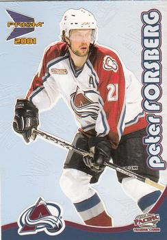 #8 Peter Forsberg - Colorado Avalanche - 2000-01 Pacific McDonald's Hockey