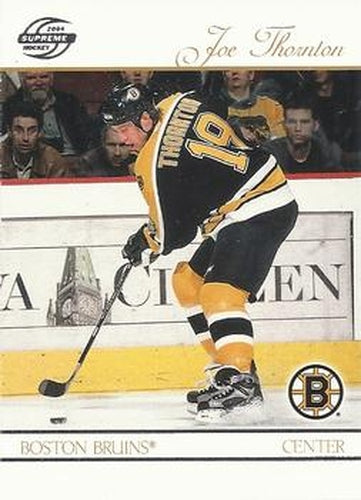 #8 Joe Thornton - Boston Bruins - 2003-04 Pacific Supreme Hockey