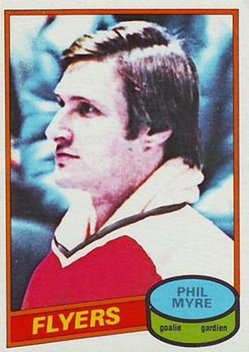 #8 Phil Myre - Philadelphia Flyers - 1980-81 O-Pee-Chee Hockey