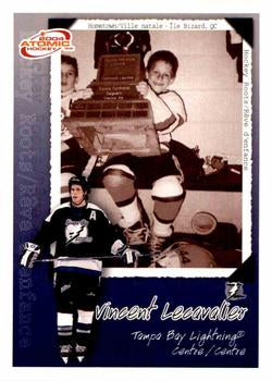 #8 Vincent Lecavalier - Tampa Bay Lightning - 2003-04 Pacific McDonald's Hockey - Hockey Roots Checklists