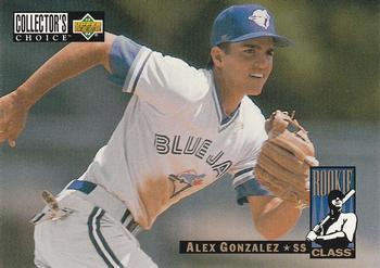 #8 Alex Gonzalez - Toronto Blue Jays - 1994 Collector's Choice Baseball