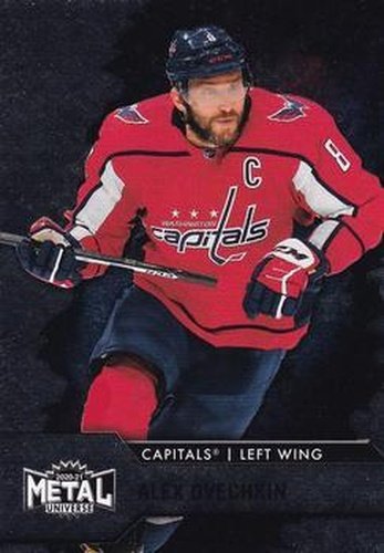 #8 Alex Ovechkin - Washington Capitals - 2020-21 Skybox Metal Universe Hockey