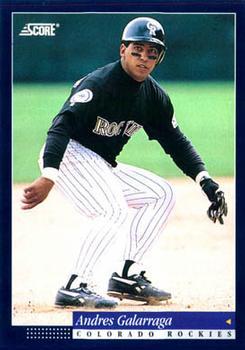 #8 Andres Galarraga - Colorado Rockies -1994 Score Baseball