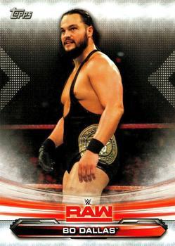 #8 Bo Dallas - 2019 Topps WWE RAW Wrestling