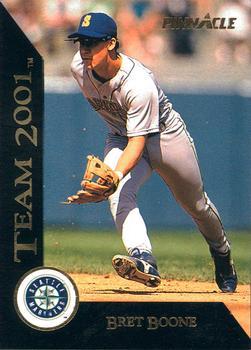 #8 Bret Boone - Seattle Mariners - 1993 Pinnacle - Team 2001 Baseball