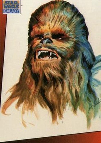 #8 Chewbacca - 1993 Topps Star Wars Galaxy