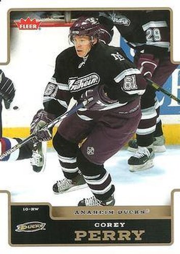 #8 Corey Perry - Anaheim Ducks - 2006-07 Fleer Hockey