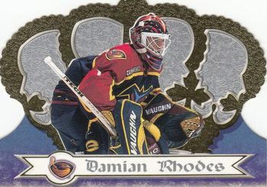 #8 Damian Rhodes - Atlanta Thrashers - 1999-00 Pacific Crown Royale Hockey