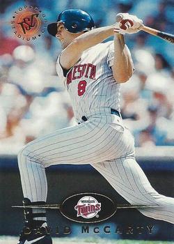 #8 David McCarty - Minnesota Twins - 1995 Stadium Club Baseball