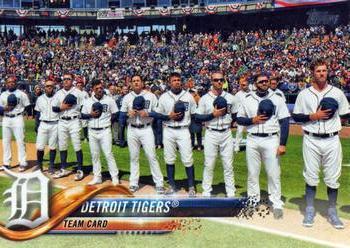 #8 Detroit Tigers - Detroit Tigers - 2018 Topps Baseball