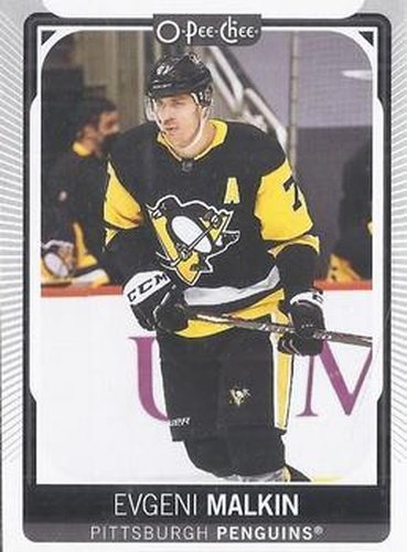 #8 Evgeni Malkin - Pittsburgh Penguins - 2021-22 O-Pee-Chee Hockey