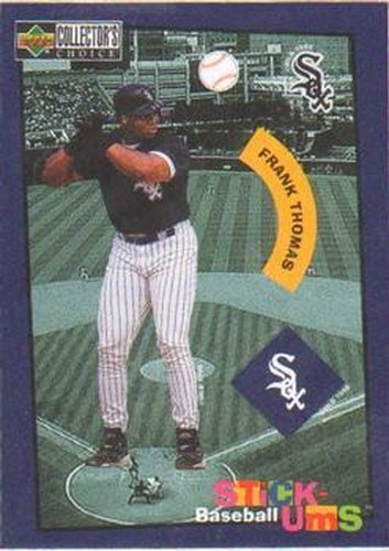#8 Frank Thomas - Chicago White Sox -1998 Collector's Choice - Stick-Ums Baseball
