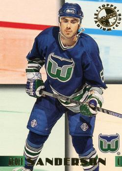 #8 Geoff Sanderson - Hartford Whalers - 1995-96 Stadium Club Members Only 50 Hockey