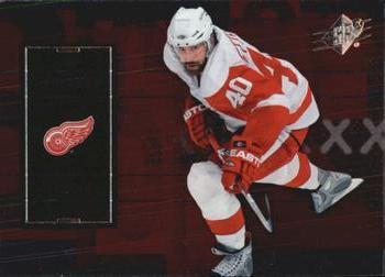 #8 Henrik Zetterberg - Detroit Red Wings - 2009-10 SPx Hockey
