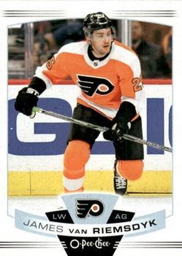 #8 James van Riemsdyk - Philadelphia Flyers - 2019-20 O-Pee-Chee Hockey