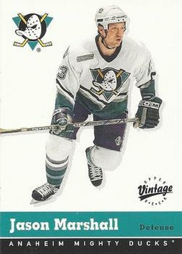 #8 Jason Marshall - Anaheim Mighty Ducks - 2000-01 Upper Deck Vintage Hockey