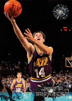 #8 Jeff Hornacek - Utah Jazz - 1995-96 Stadium Club Basketball