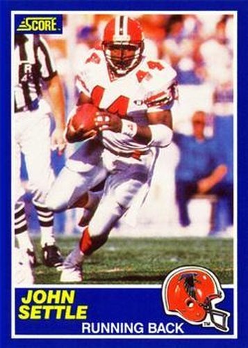 #8 John Settle - Atlanta Falcons - 1989 Score Football