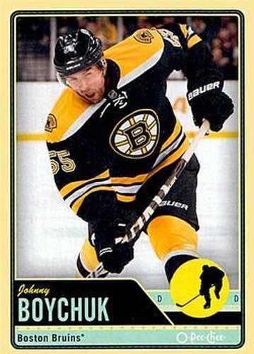 #8 Johnny Boychuk - Boston Bruins - 2012-13 O-Pee-Chee Hockey