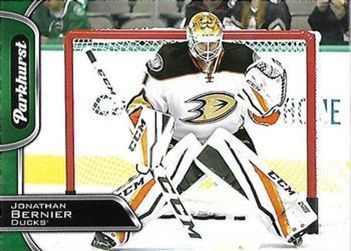 #8 Jonathan Bernier - Anaheim Ducks - 2016-17 Parkhurst Hockey