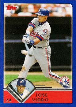#8 Jose Vidro - Montreal Expos - 2003 Topps Baseball
