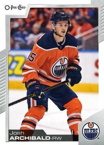 #8 Josh Archibald - Edmonton Oilers - 2020-21 O-Pee-Chee Hockey