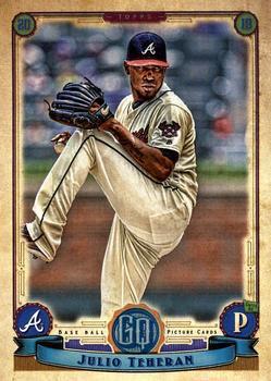 #8 Julio Teheran - Atlanta Braves - 2019 Topps Gypsy Queen Baseball