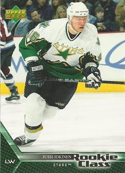 #8 Jussi Jokinen - Dallas Stars - 2005-06 Upper Deck Rookie Class Box Set Hockey