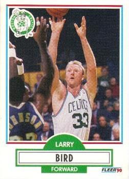 #8 Larry Bird - Boston Celtics - 1990-91 Fleer Basketball