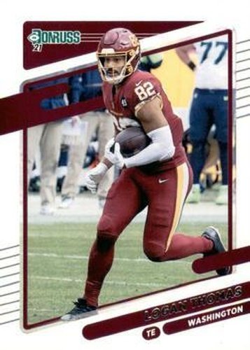 #8 Logan Thomas - Washington Football Team - 2021 Donruss Football