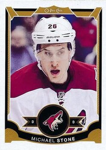 #8 Michael Stone - Arizona Coyotes - 2015-16 O-Pee-Chee Hockey