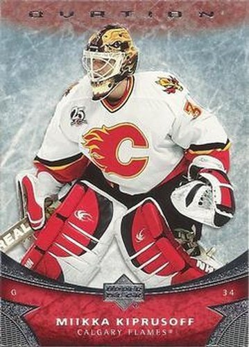 #8 Miikka Kiprusoff - Calgary Flames - 2006-07 Upper Deck Ovation Hockey