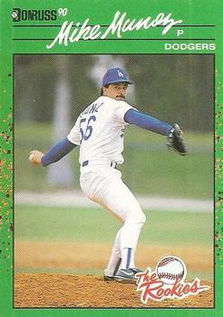 #8 Mike Munoz - Los Angeles Dodgers - 1990 Donruss The Rookies Baseball