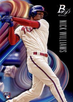 #8 Nick Williams - Philadelphia Phillies - 2018 Bowman Platinum Baseball