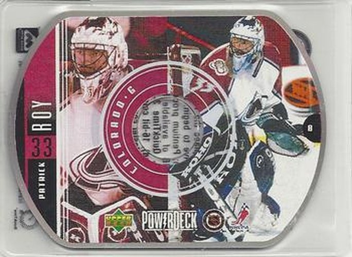 #8 Patrick Roy - Colorado Avalanche - 1999-00 Upper Deck PowerDeck Hockey