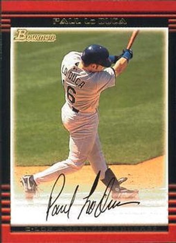 #8 Paul Lo Duca - Los Angeles Dodgers - 2002 Bowman Baseball
