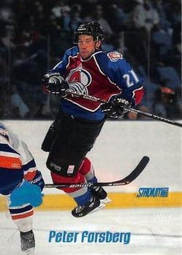 #8 Peter Forsberg - Colorado Avalanche - 1999-00 Stadium Club Hockey