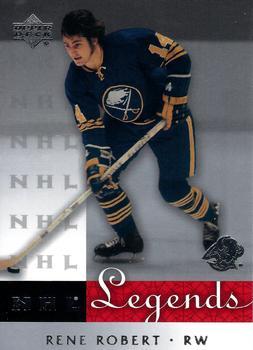 #8 Rene Robert - Buffalo Sabres - 2001-02 Upper Deck Legends Hockey