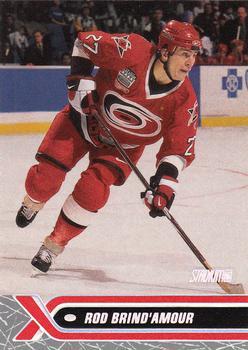 #8 Rod Brind'Amour - Carolina Hurricanes - 2000-01 Stadium Club Hockey