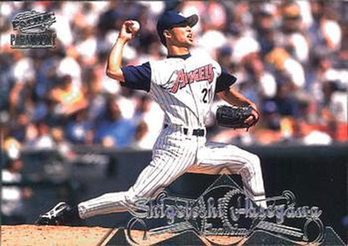 #8 Shigetoshi Hasegawa - Anaheim Angels - 1998 Pacific Paramount Baseball