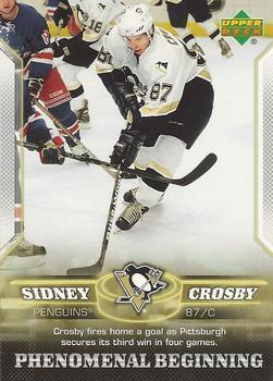 #8 Sidney Crosby - Pittsburgh Penguins - 2005-06 Upper Deck Phenomenal Beginning Hockey