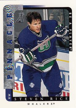#8 Steven Rice - Hartford Whalers - 1996-97 Pinnacle Be a Player Hockey
