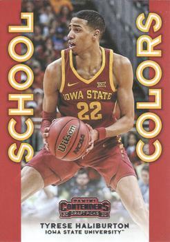 #8 Tyrese Haliburton - Iowa State Cyclones - 2020 Panini Contenders Draft Picks - School Colors Basketball