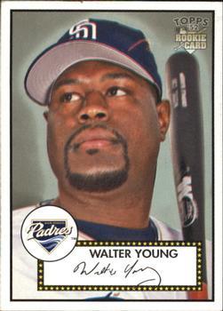 #8 Walter Young - San Diego Padres - 2006 Topps 1952 Edition Baseball