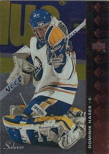 #SP-8 Dominik Hasek - Buffalo Sabres - 1994-95 Upper Deck Hockey - SP