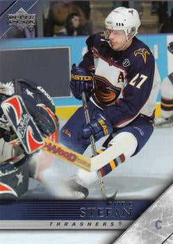 #8 Patrik Stefan - Atlanta Thrashers - 2005-06 Upper Deck Hockey