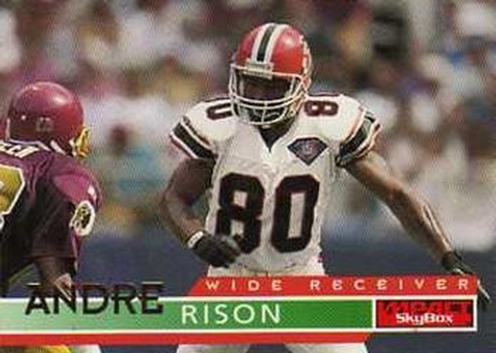 #8 Andre Rison - Atlanta Falcons - 1995 SkyBox Impact Football